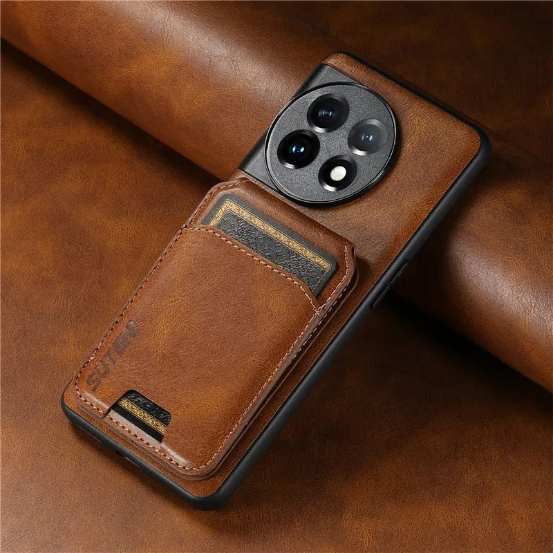 Million Cases Refined Luxury Leather Card Holder Case - OnePlus - view 3