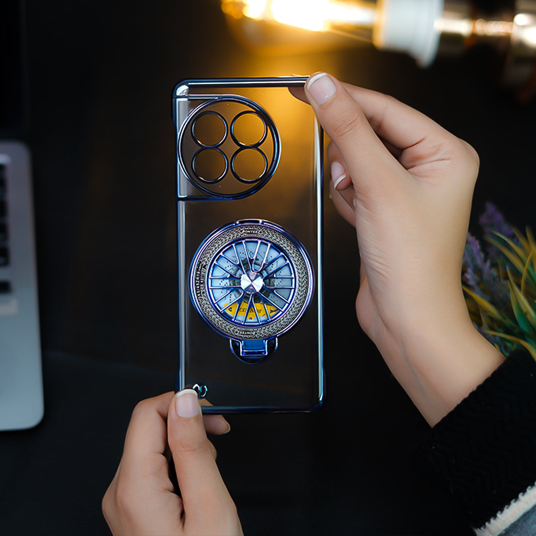 Million Cases OnePlus 11R Crystal Clear Borderless Swivel Stand Case - view 6