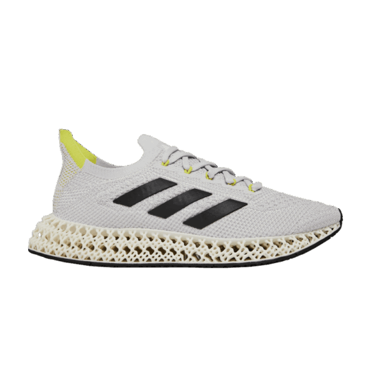 adidas 4DFWD Halo Silver Acid Yellow