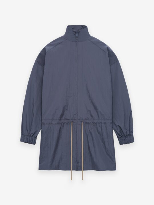 ESSENTIALS Ripstop Mockneck Anorak – Marine - view 2