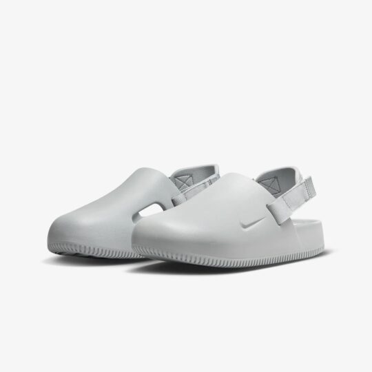Calm mules lt – Nike | CALM MULES { LT SMOKE GREY/LT SMOKE GREY