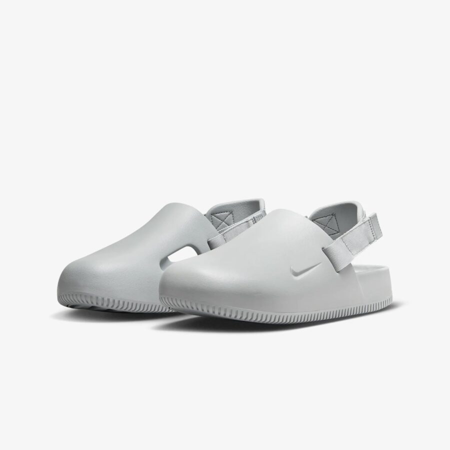 Calm mules lt – Nike | CALM MULES { LT SMOKE GREY/LT SMOKE GREY
