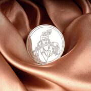 GIVA Jewellery 999 Silver Radha Krishna Coin- 20g