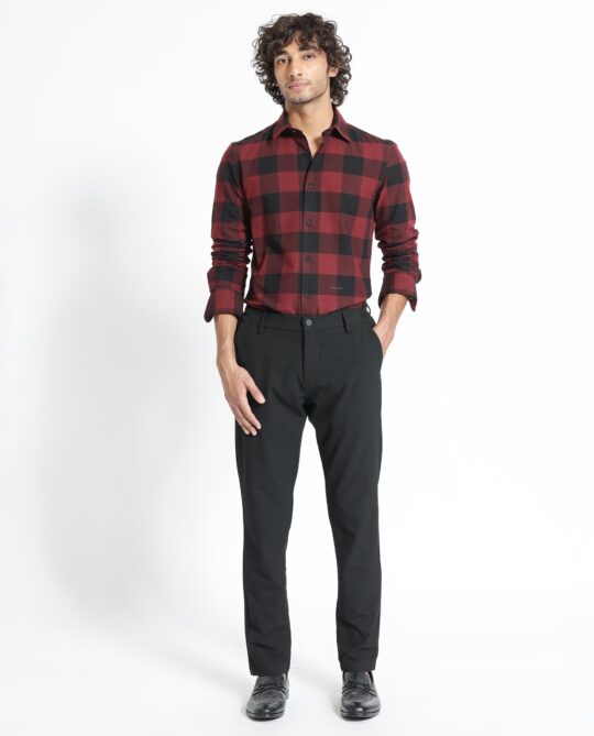 Rare Rabbit Men's Byre Multi Full Sleeves Checks Shirt - view 2