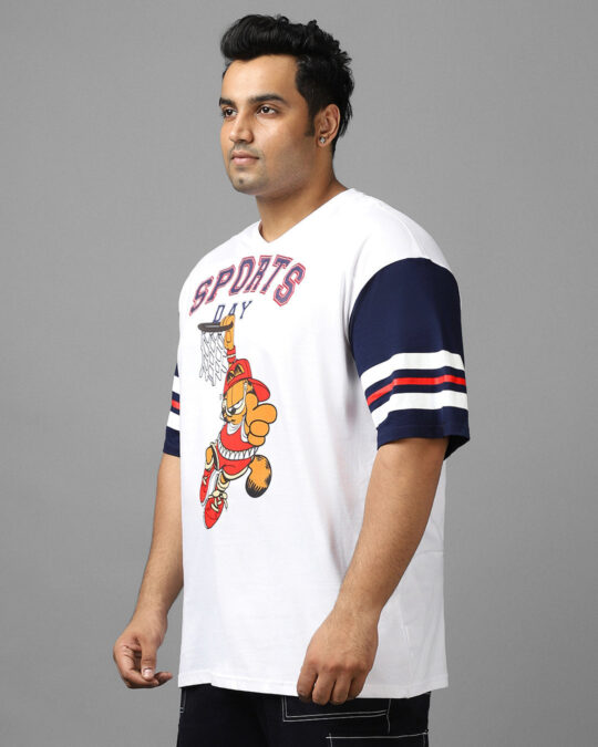 BlackTree Graphic Printed Oversized Plus Size T-shirt - view 2