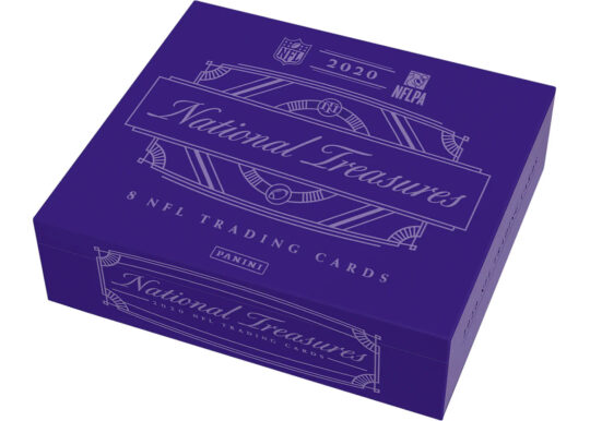 2020 Panini National Treasures Football Hobby Box