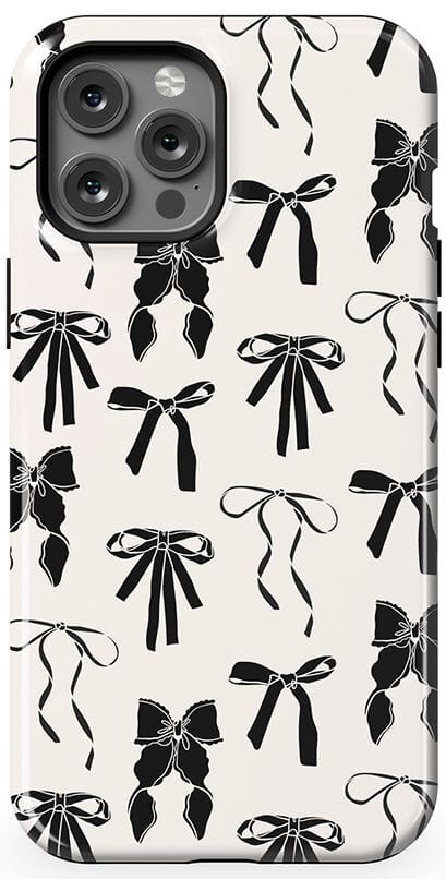 Casetry Goth Girlie | Black Bows Case - view 13