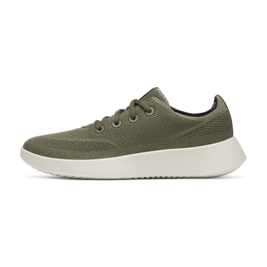 Allbirds Men's Tree Runner Go - Rugged Green (Natural White Sole) - view 2