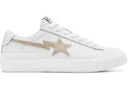 BAPE A Bathing Ape Mad Sta White Gold
