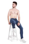 BLACKTREE MEN'S SLIM FIT CASUAL DARK JEANS BT0012..