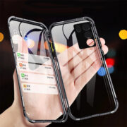 Million Cases 360° Metal Magnetic Double Side Glass Case - Vivo