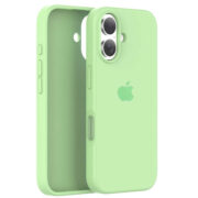KSSShop iPhone 16 Silicone Case - Mint Green