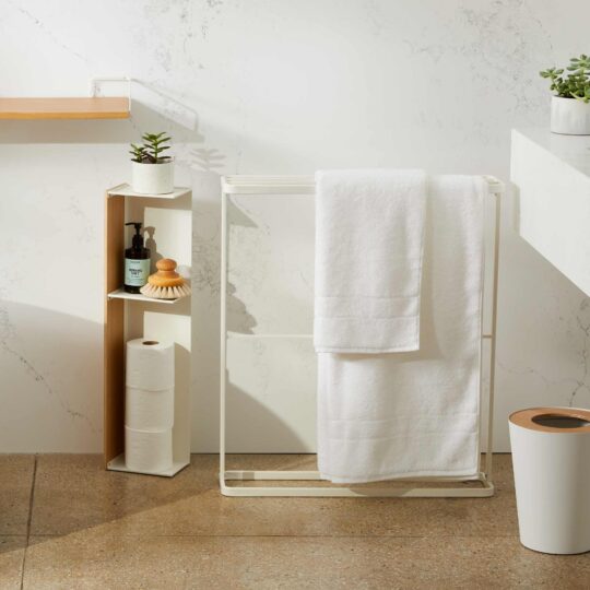 Yamazaki Home Free Standing Bath Towel Hanger - view 2