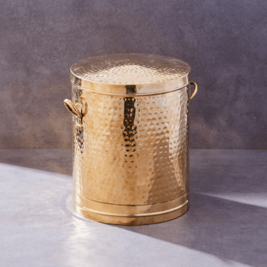 Atta daani storage – P-TAL Brass Atta Daani (Storage Container)