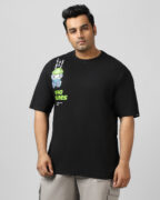BlackTree Graphic Printed Oversized T-shirt