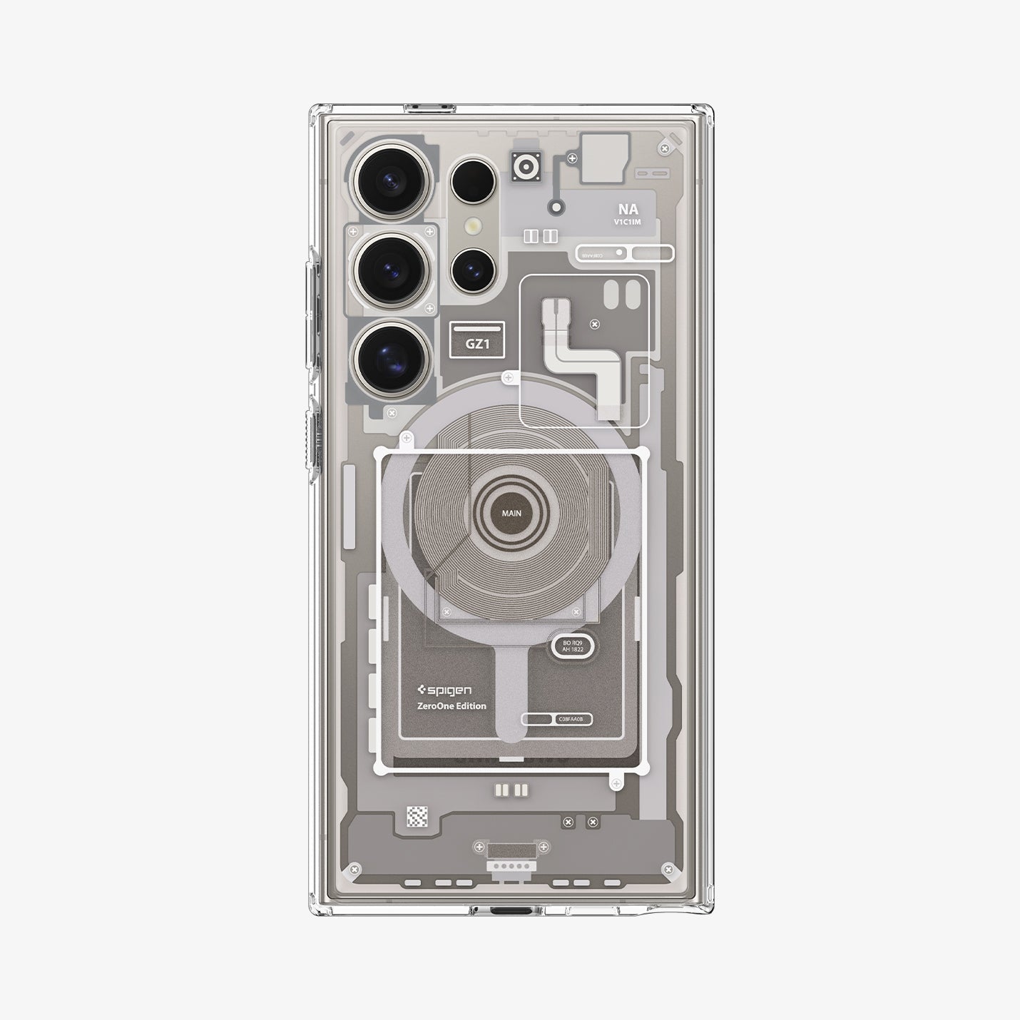 Galaxy S24 Series - Ultra Hybrid Metal Ring Zero One (MagFit) - view 9