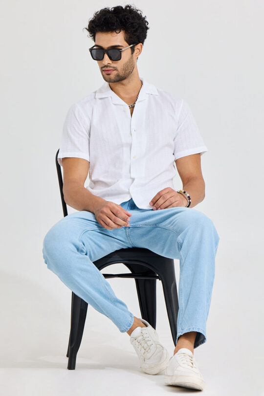 SNITCH Twisted Line White Shirt - view 2