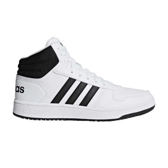 Hoops 2 0 – adidas Hoops 2.0 Mid White Black