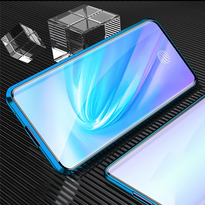 Million Cases 360° Metal Magnetic Double Side Glass Case - Vivo - view 12