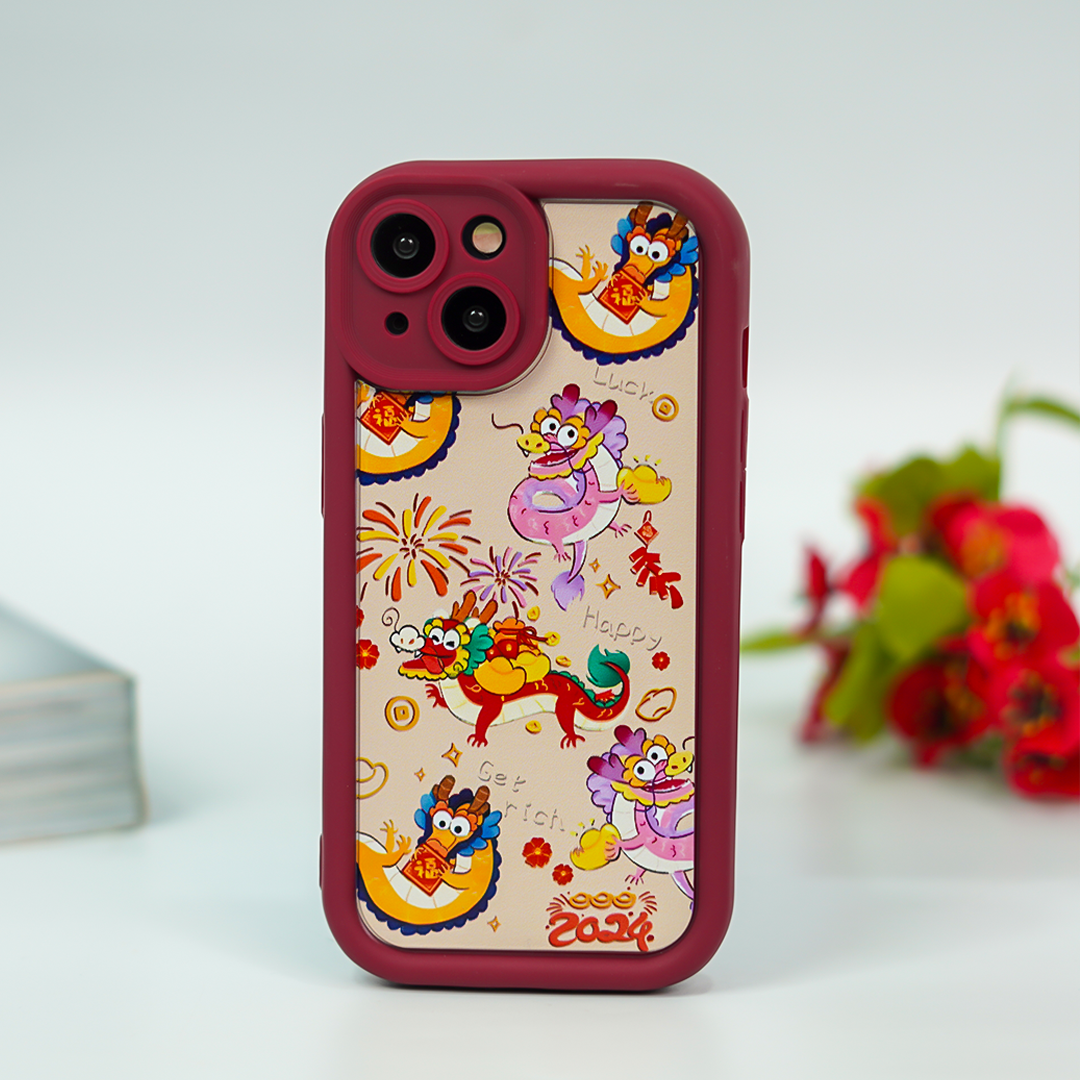 Peeperly Lucky Dragon Embroidery Case – No Color - view 5