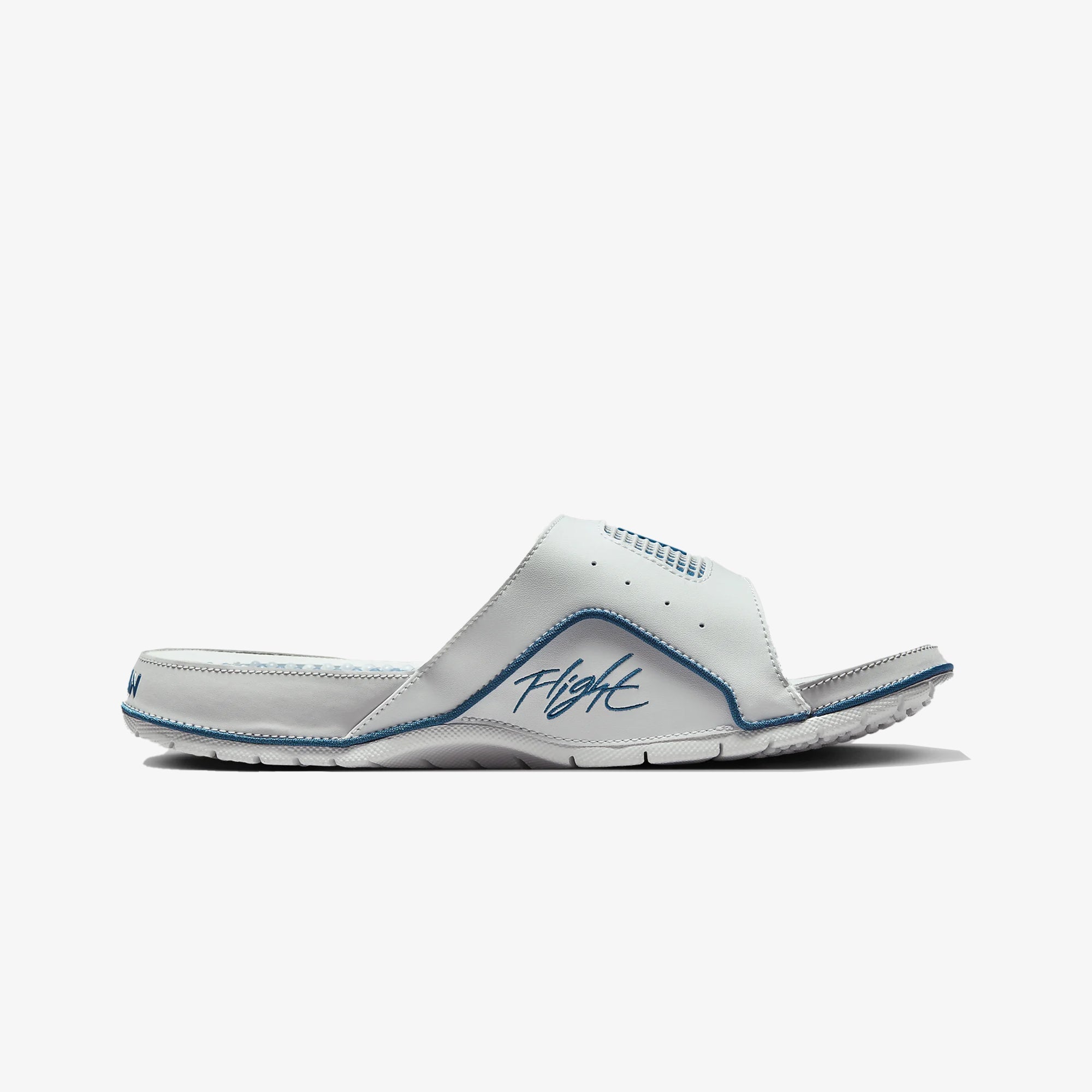 Jordan | HYDRO 4 RETRO { OFF WHITE/INDUSTRIAL BLUE-NEUTRAL GREY