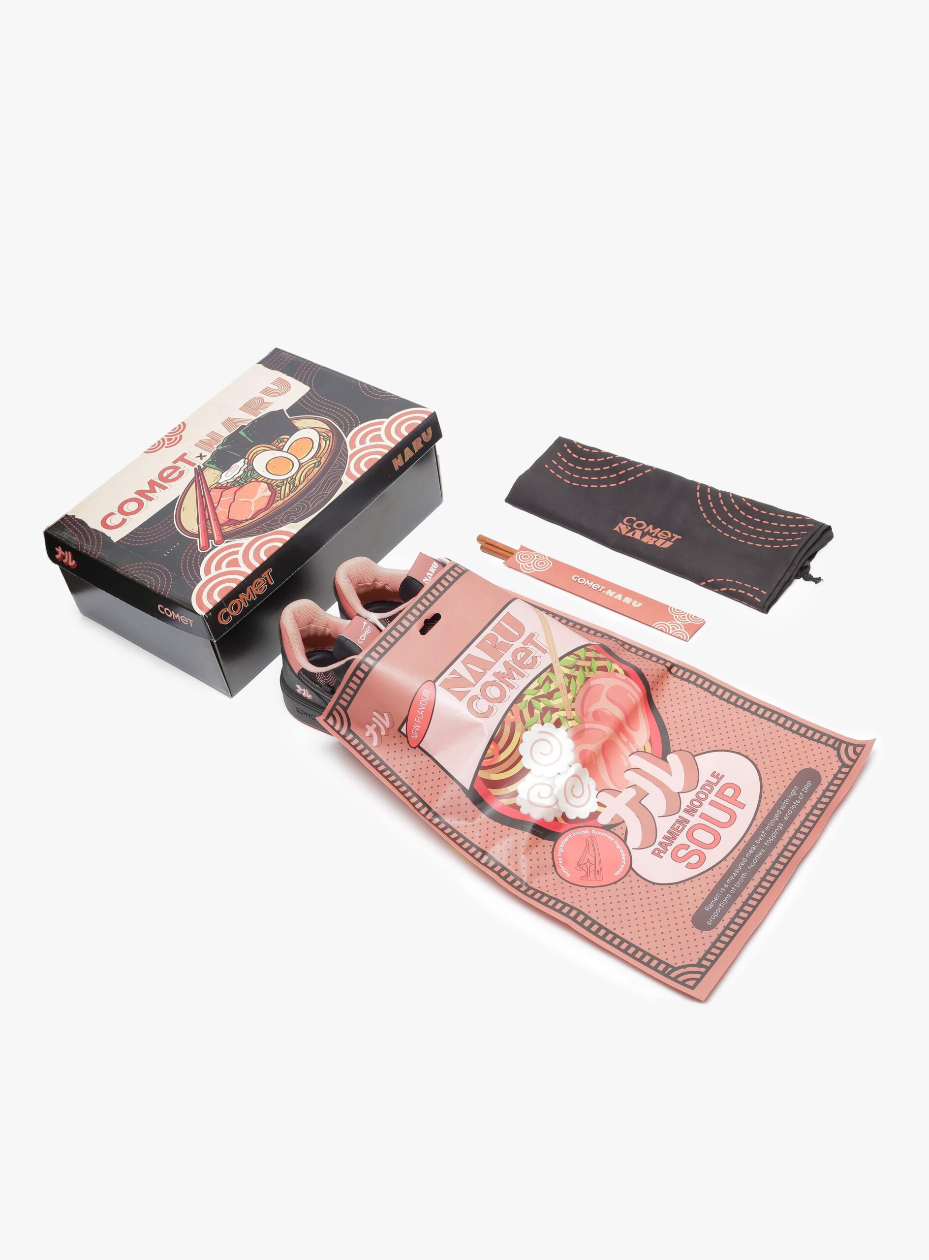 wearcomet COMET x NARU – Alter Black Salmon - view 6