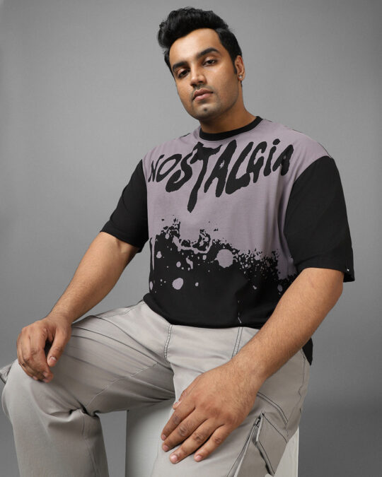 BlackTree Graphic Printed Oversized Plus Size T-shirt - view 2