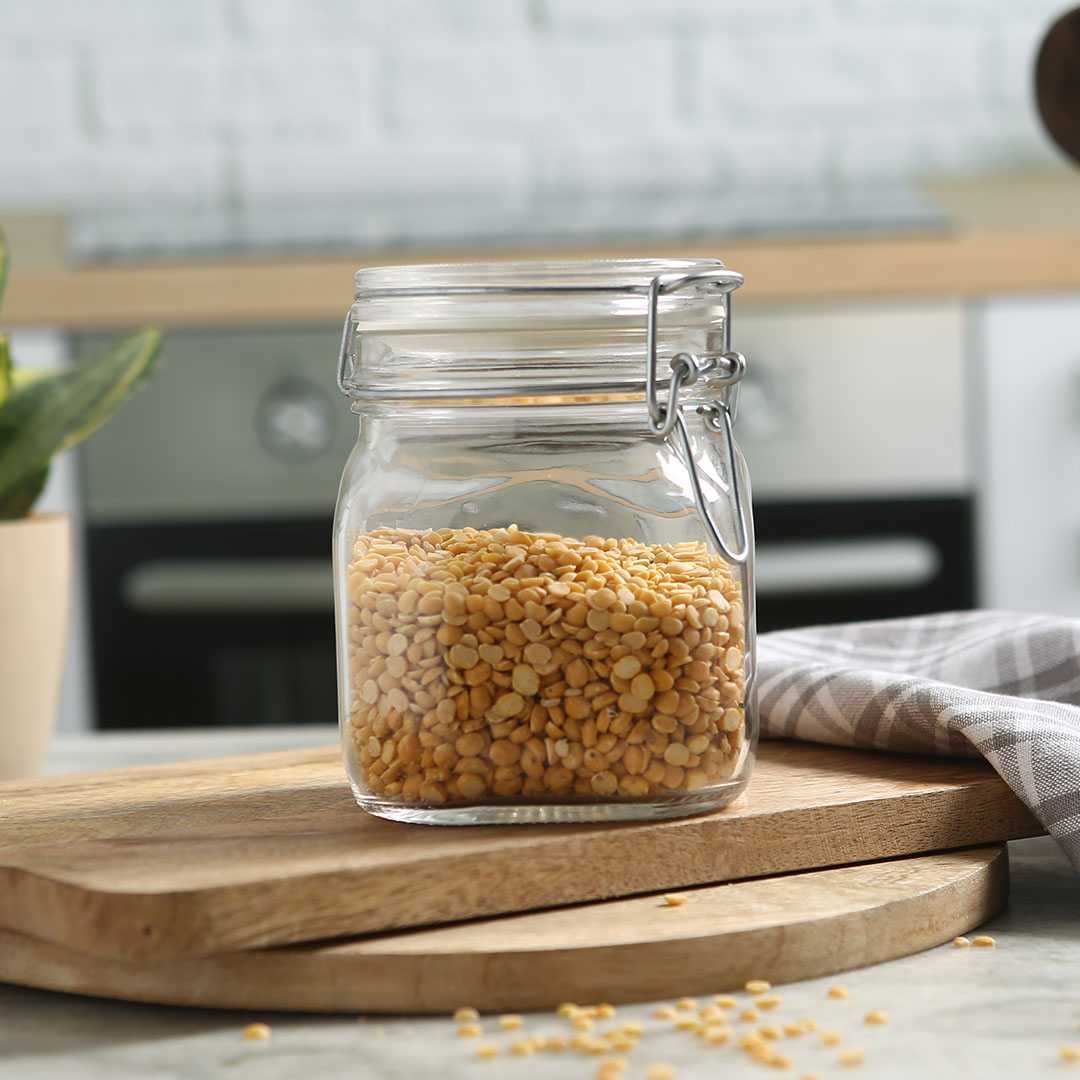 Wonderchef Bormioli Fido 2 Pc Set Glass Jar Container Medium. - view 8