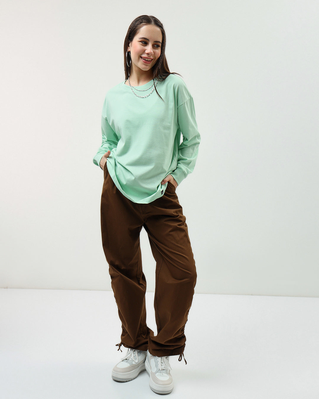 BlackTree Green Oversized dresses - view 4