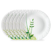 My Borosil Larah by Borosil Green Herbs Full Plate Set