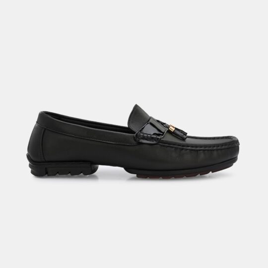 Black Tassel Loafers by Lafattio - view 2