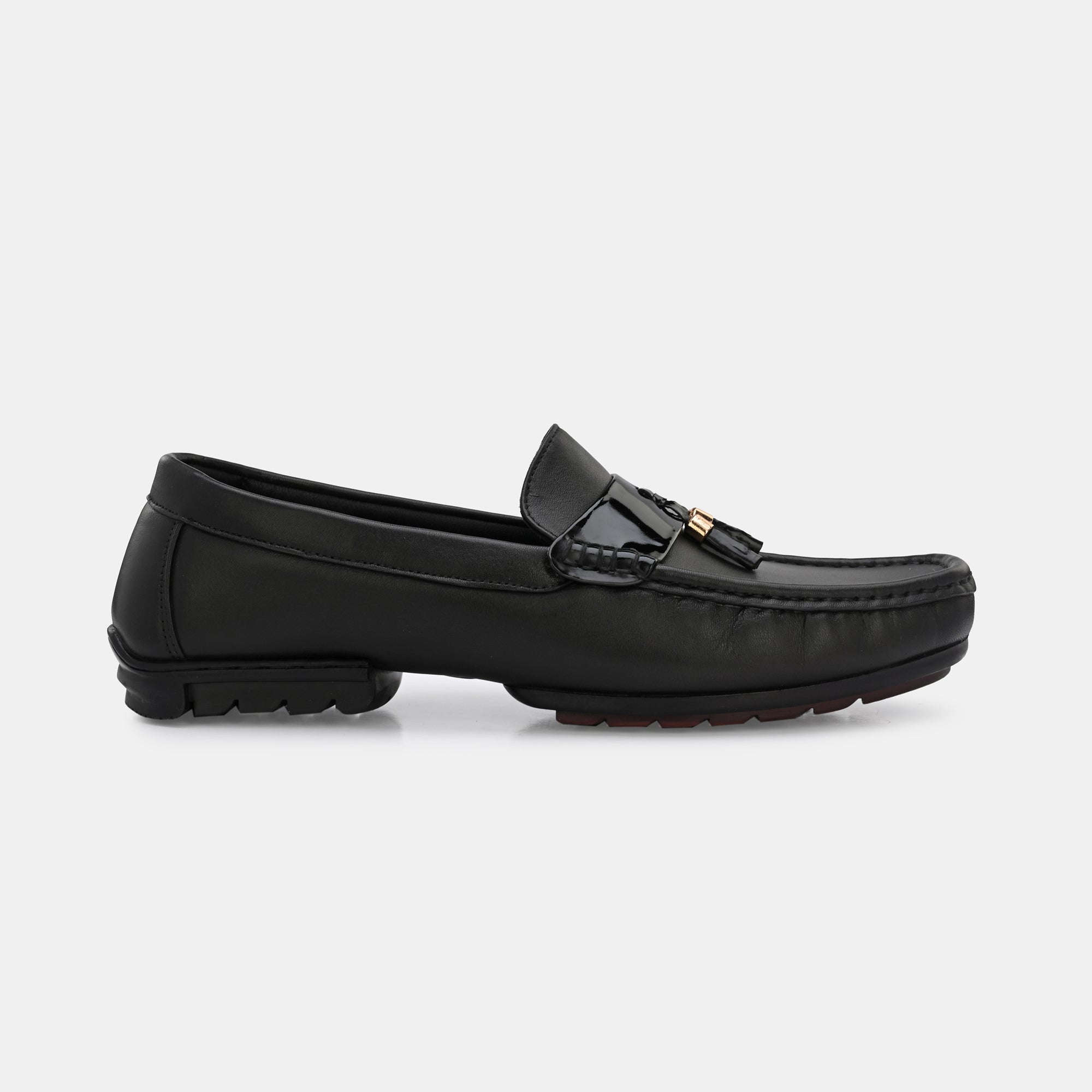 Black Tassel Loafers by Lafattio - view 2