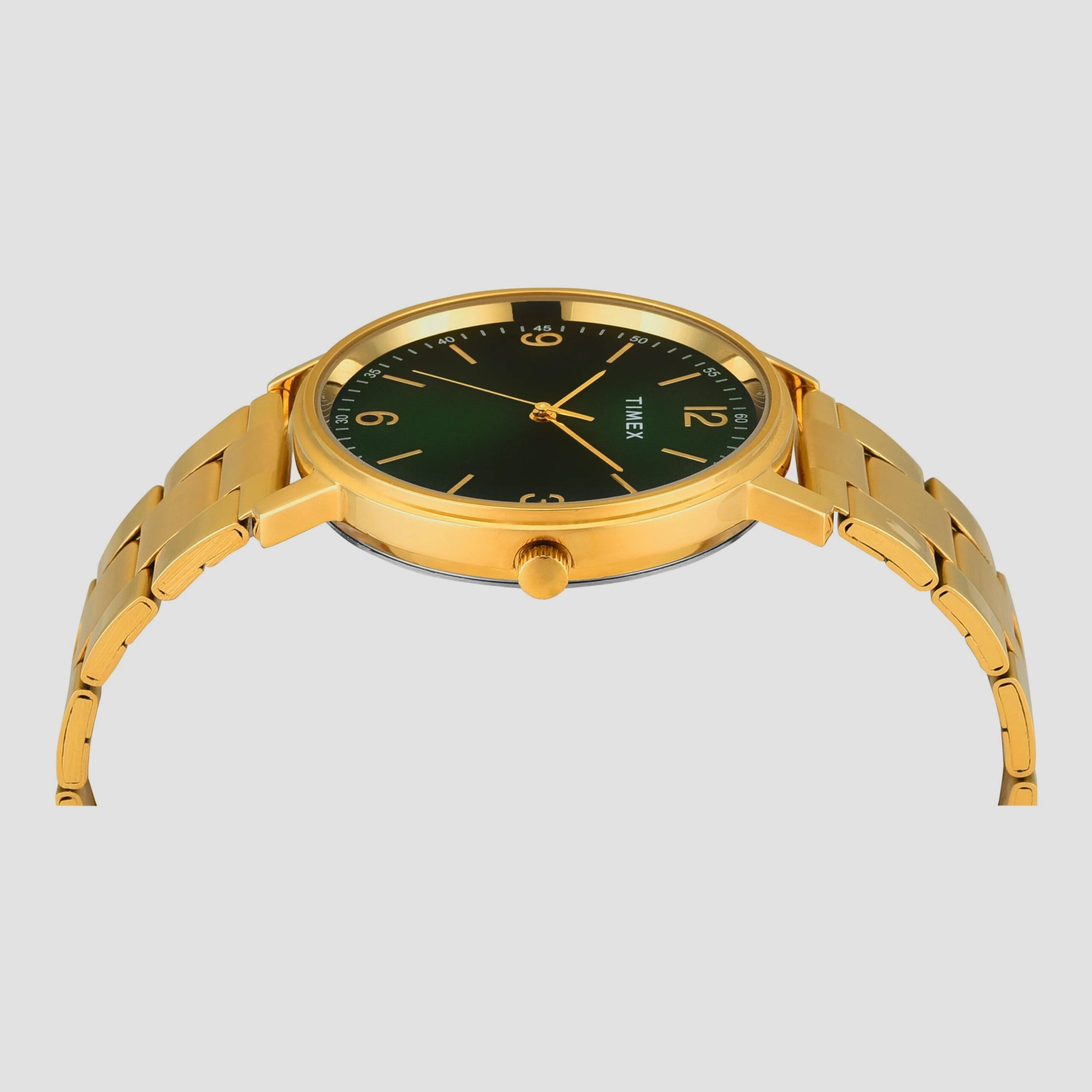 Timex Fashion Men Quartz Green Dial Analog Stainless Steel Watch TW0TG8027 - view 4