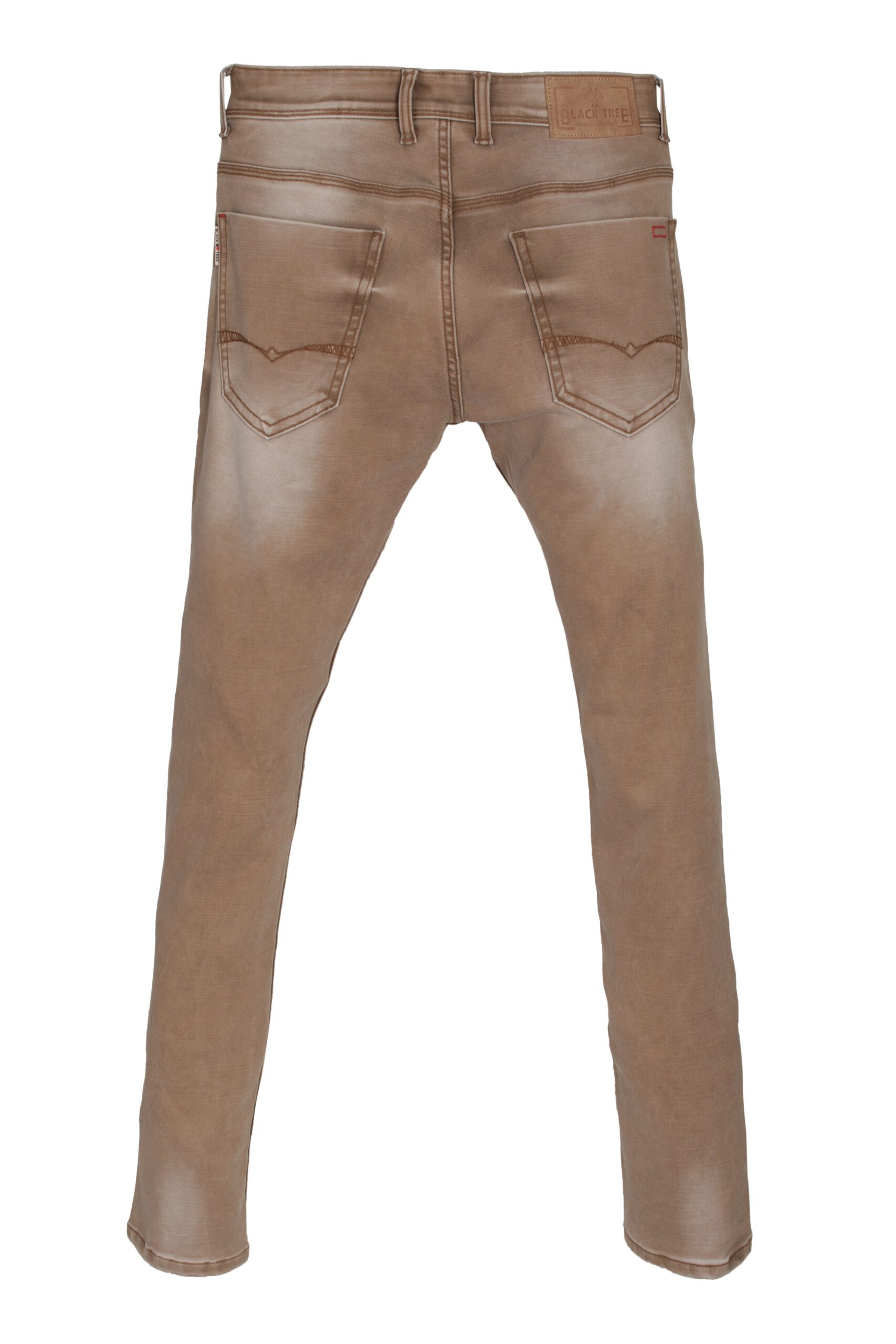BLACKTREE TAN COLORED JEANS SLIM FIT DENIM BT008 A..