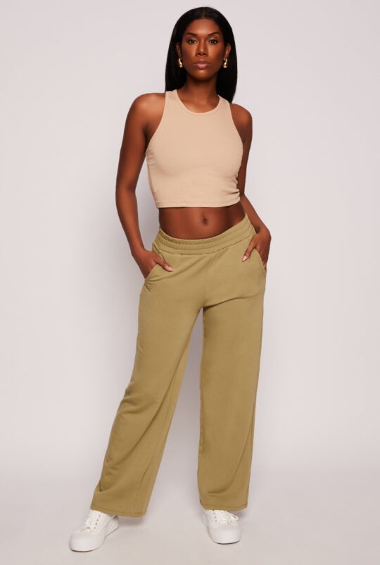 Iris Wide Leg Pull On Sweatpants – Women's