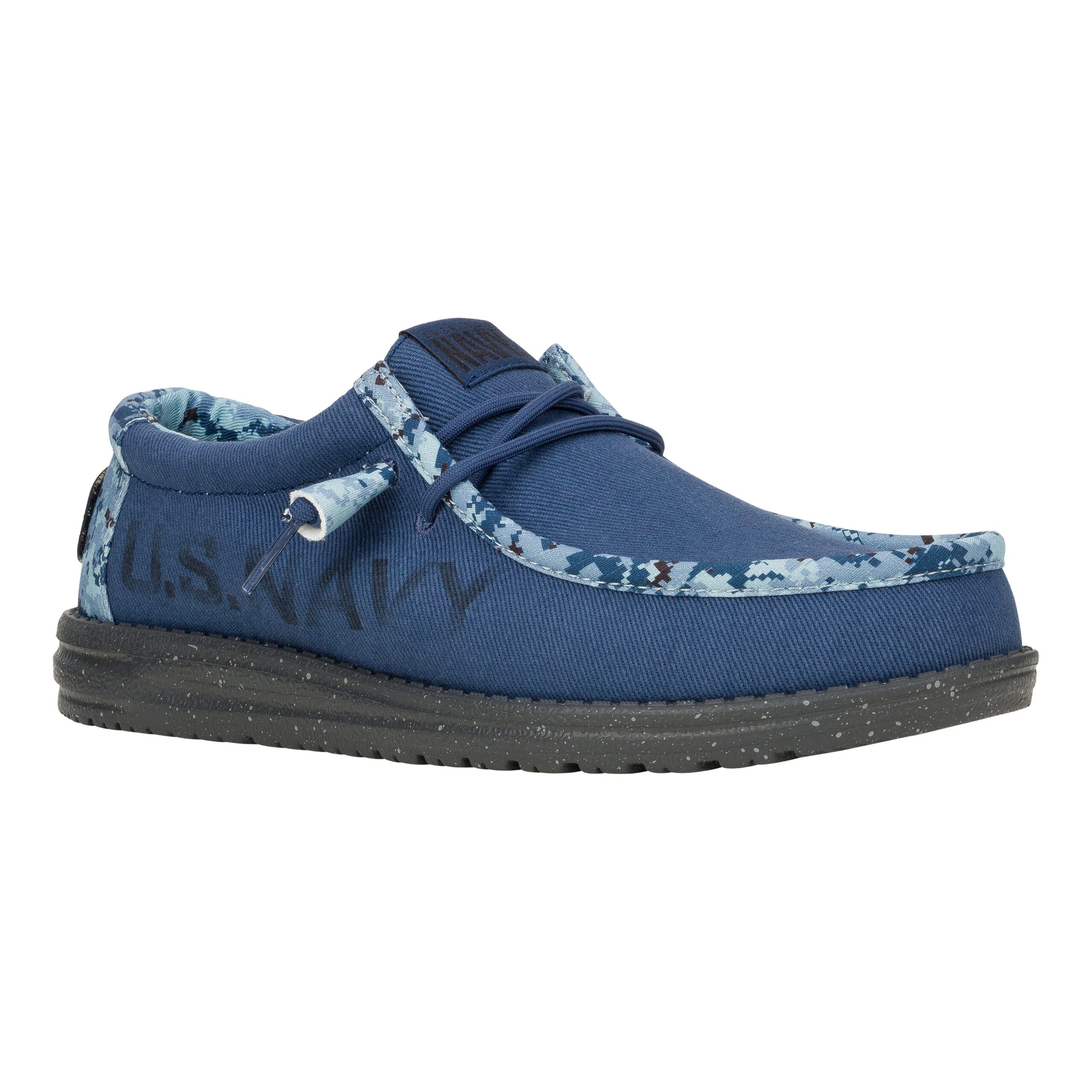 HEYDUDE shoes Wally US Navy - Blue Camo – Men's - view 7