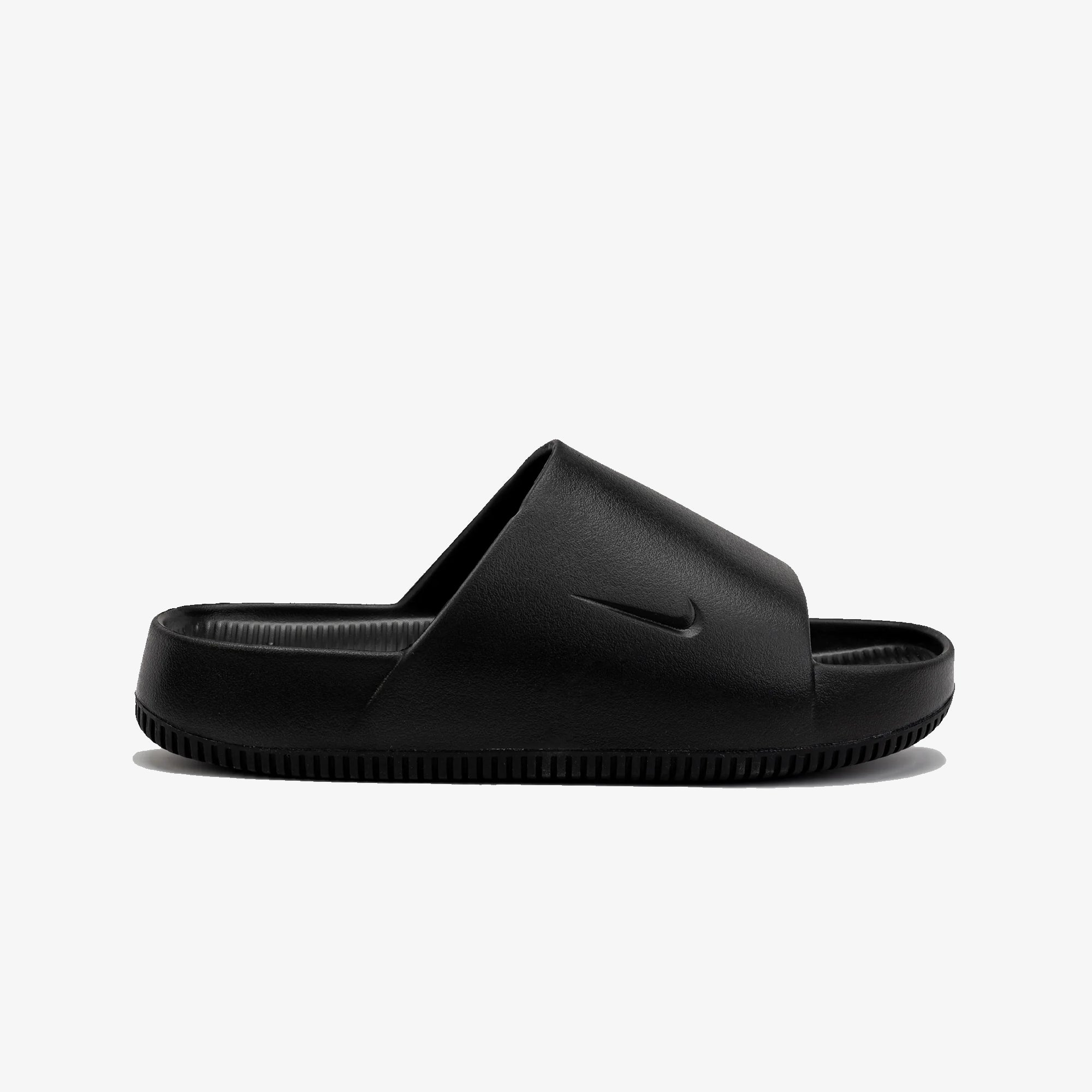 Nike | CALM SLIDES { BLACK/BLACK - view 4