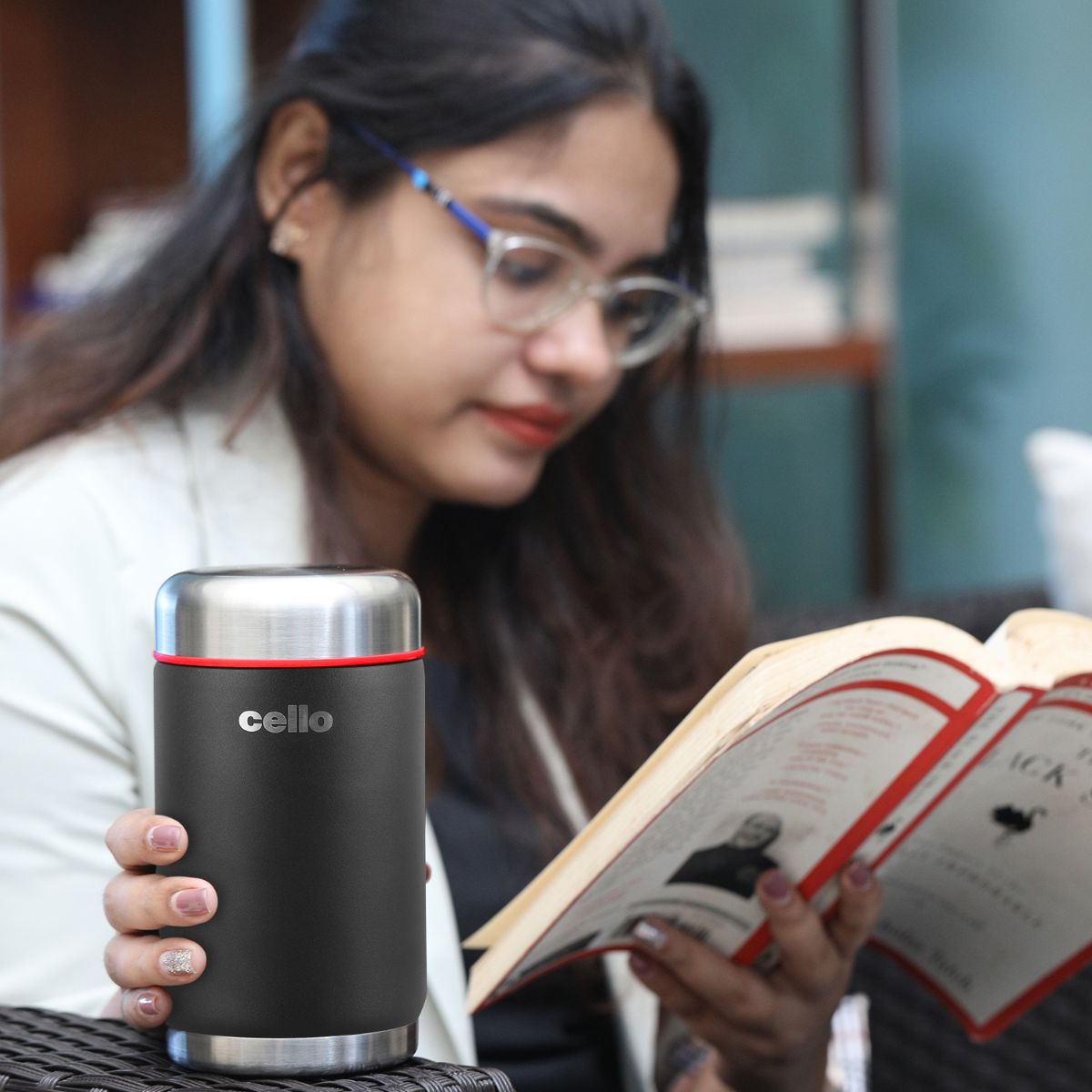 Cello Duro Supee Flask, Insulated Soup Jar - view 19