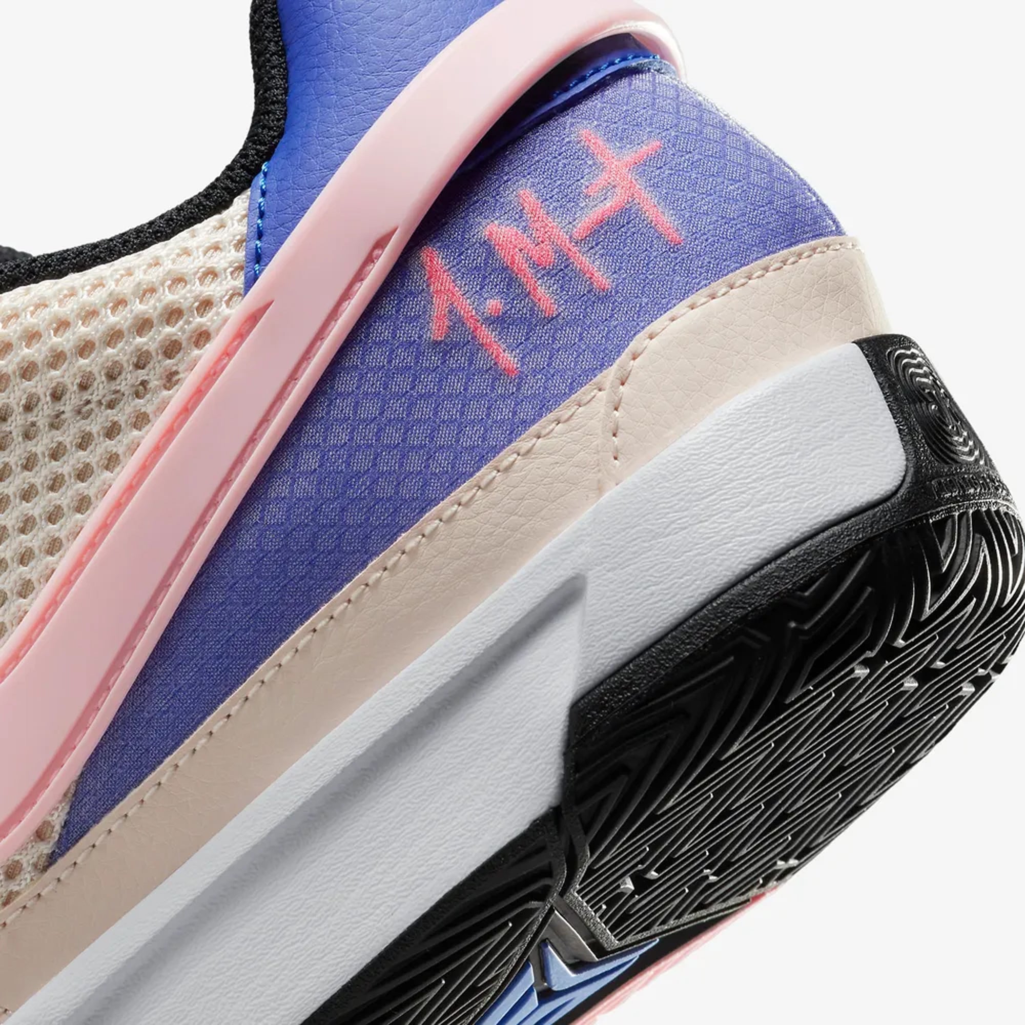 Nike | JA 1 EP { GUAVA ICE/MED SOFT PINK-WHITE-BLACK - view 4
