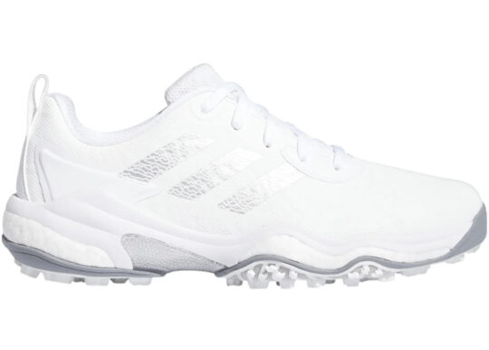 adidas Codechaos 25 Golf Cloud White Silver Metallic Grey