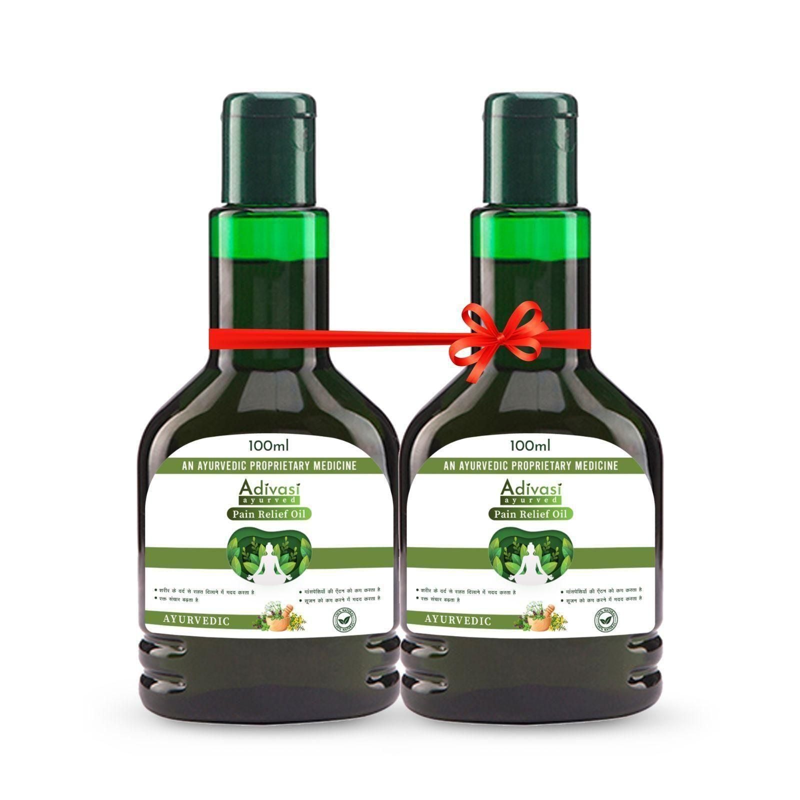 Roposo Clout Adivasi Ayurveda Pain Relief Oil 100ml(Pack Of 2) - view 4
