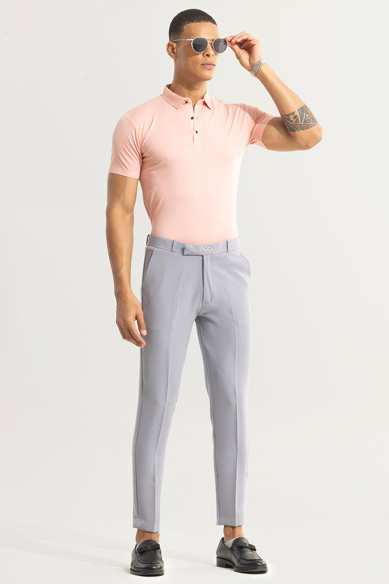 SNITCH Tuxedo Attire Grey Trouser - view 4