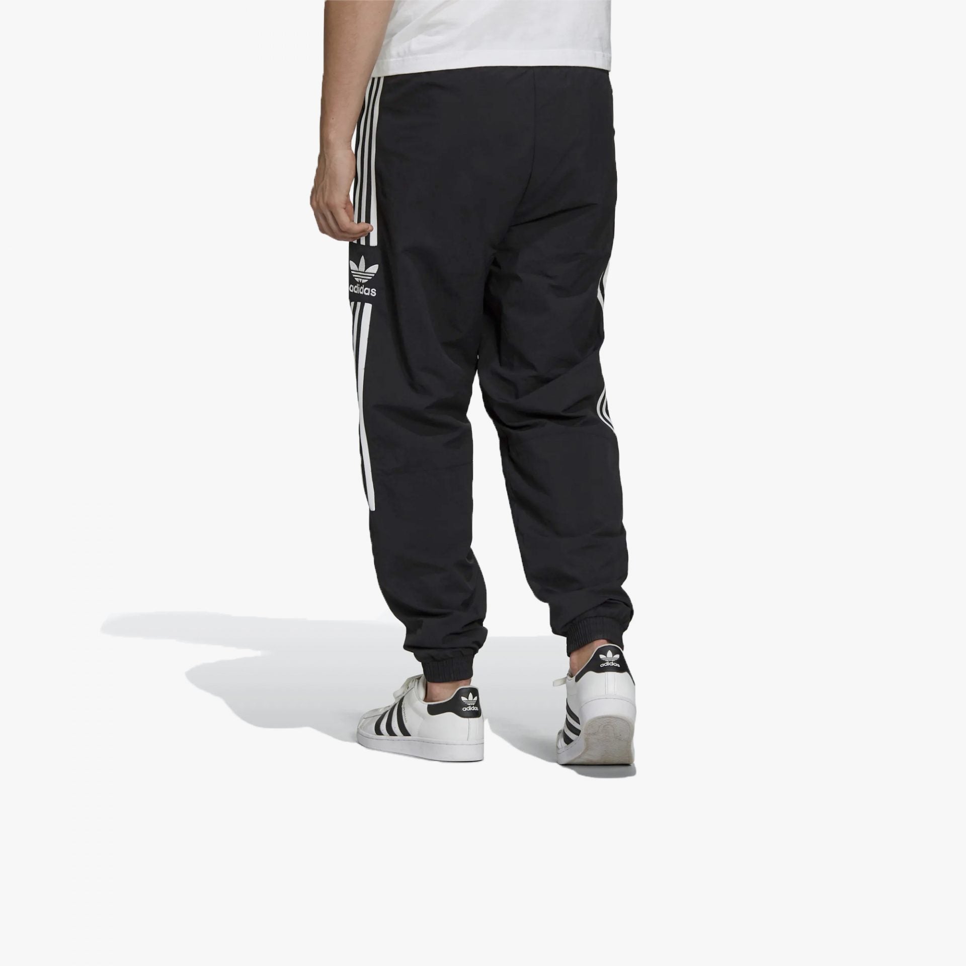 Adidas Originals | ADICOLOR CLASSICS LOCK-UP TREFOIL TRACK PANTS { BLACK - view 3