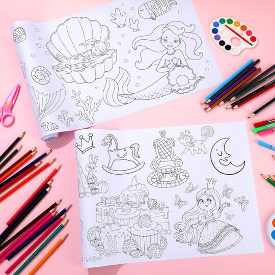 Catterton Large Stickable Children's Drawing Paper Roll🌈{300*30cm} - view 2