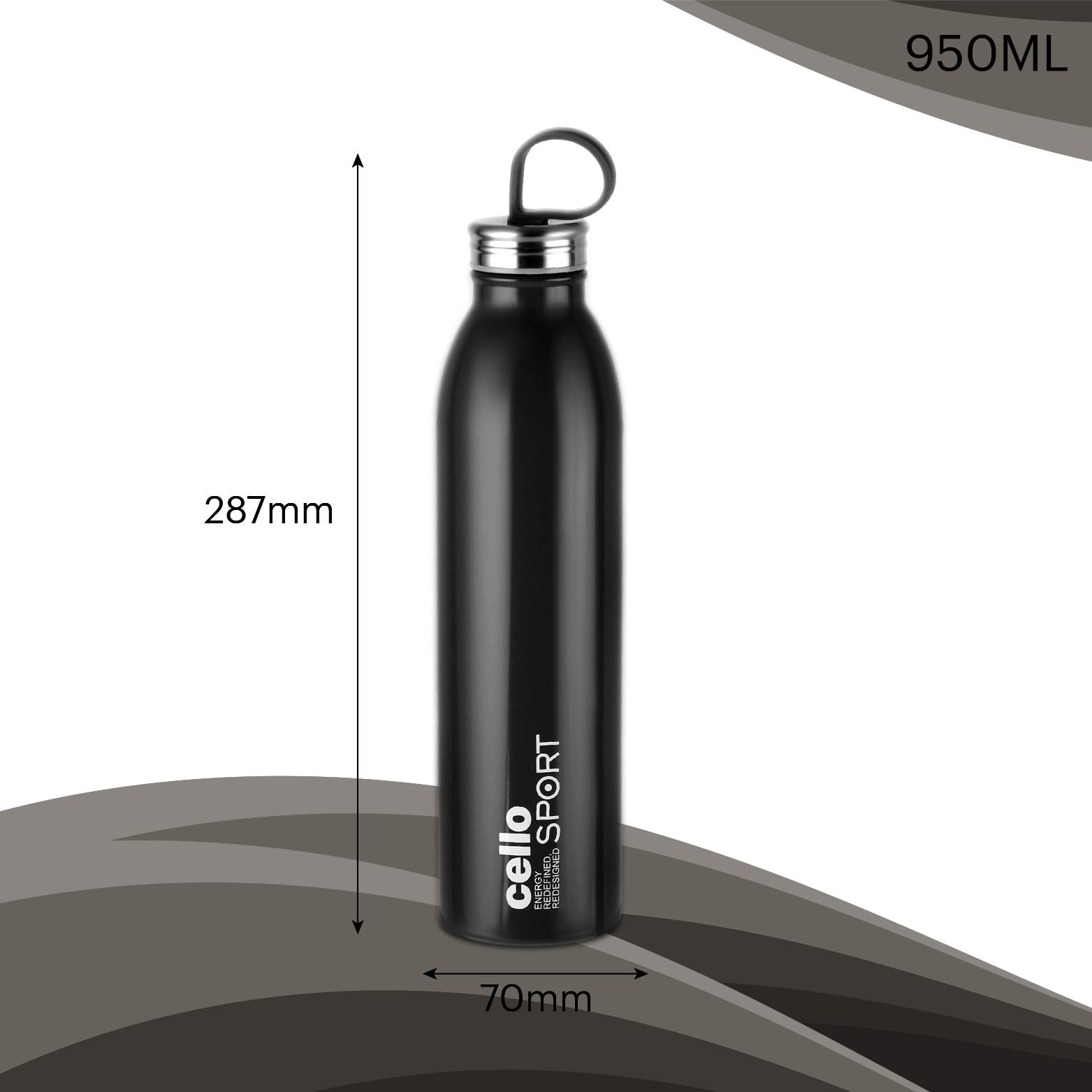 Cello Nios Flask, Vacusteel Water Bottle - view 59