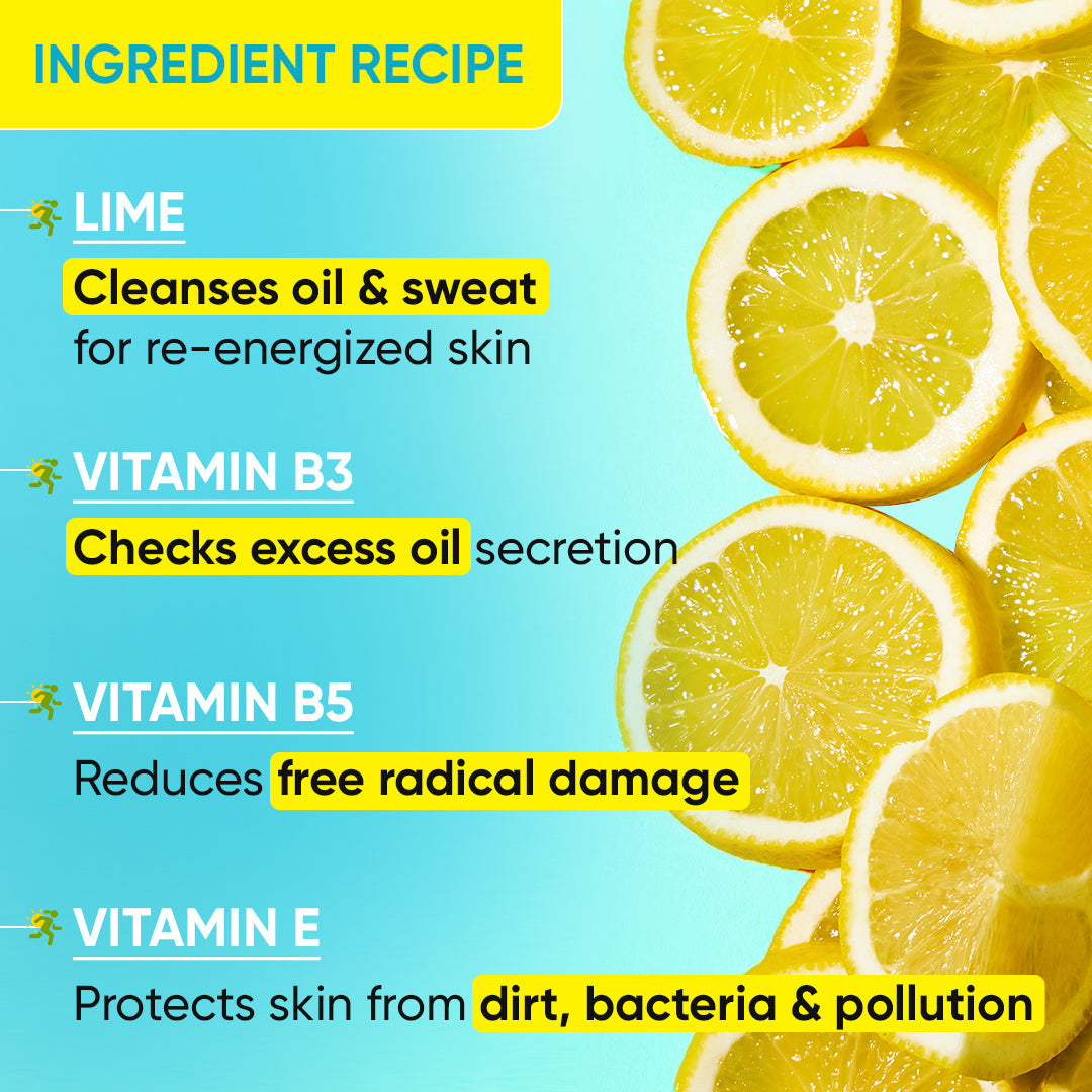 Dot & Key Lime Rush Sports Facewash - view 4