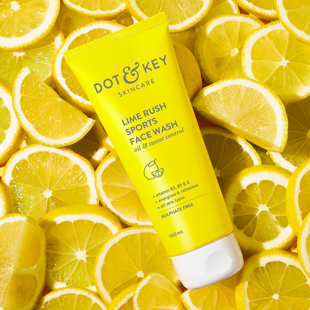 Dot & Key Lime Rush Sports Facewash