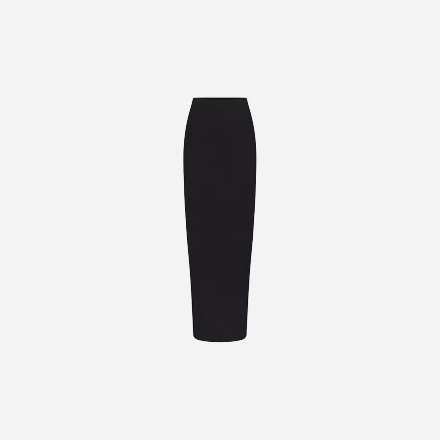Skims Long Skirt Soft Lounge – Onyx
