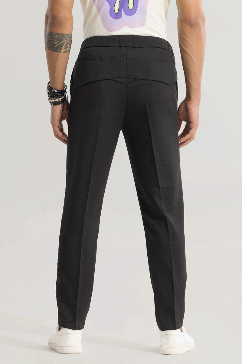 SNITCH Soft Stride Black Trouser - view 8