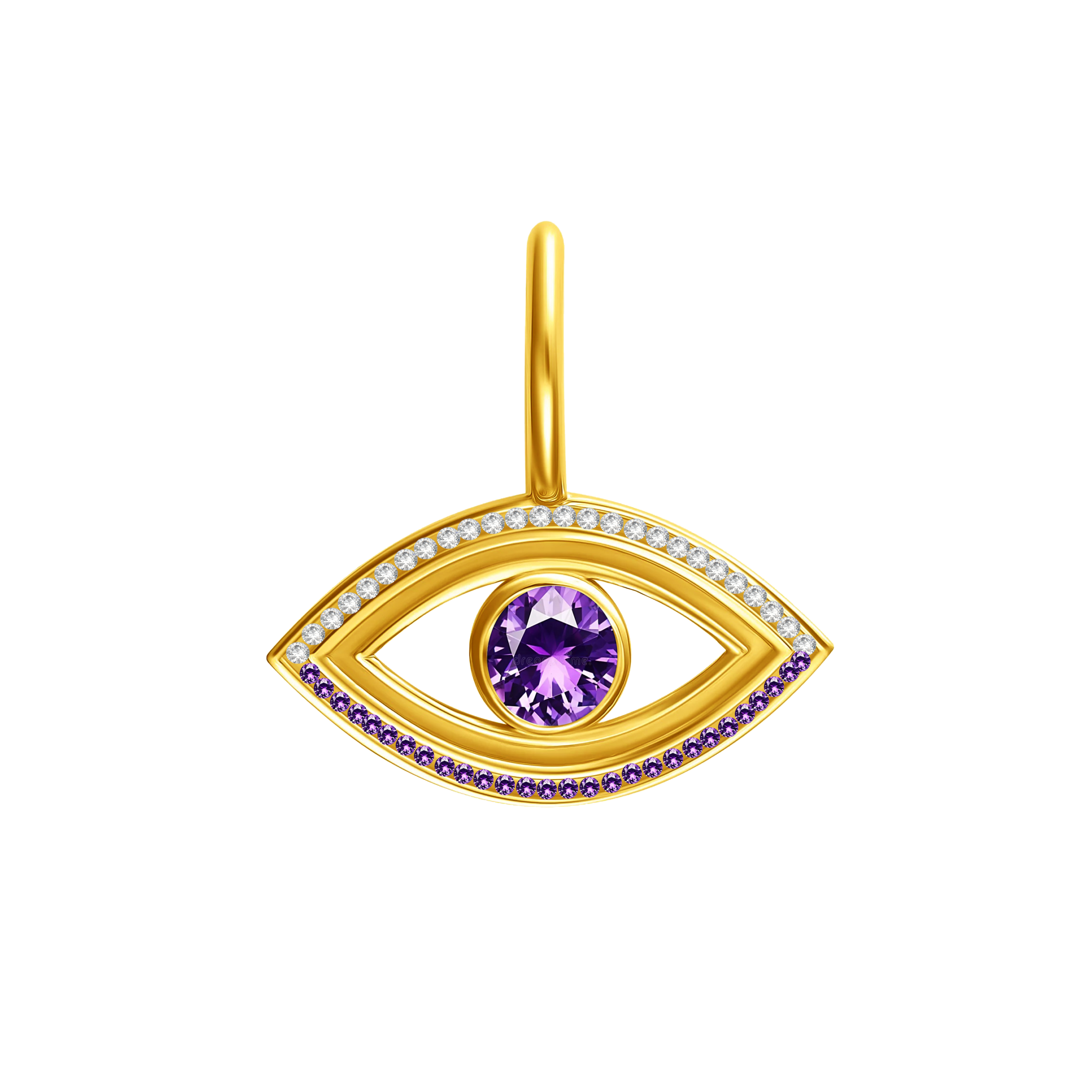 Gemsmantra The Evil Eye Pendant